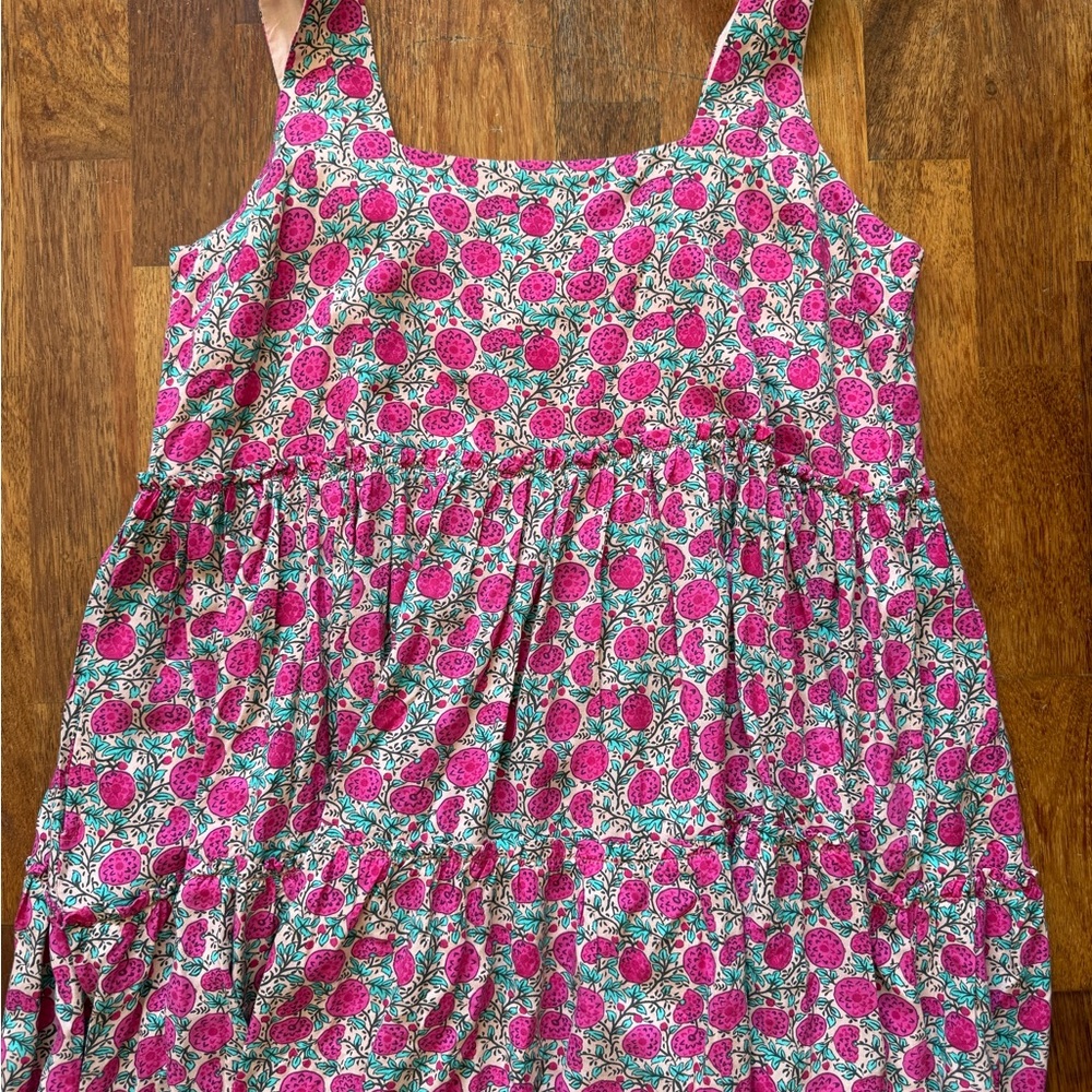 NATURAL LIFE Pink mini/short Sleeveless Sundress Casual